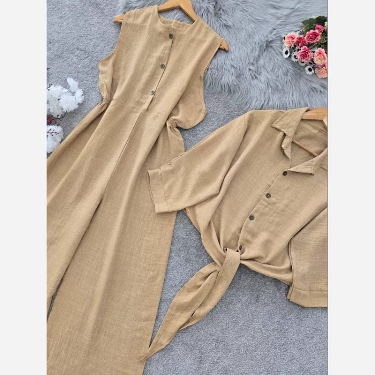 سرهمی4 اورال و شومیز گره ای زنانه مدل هستی
