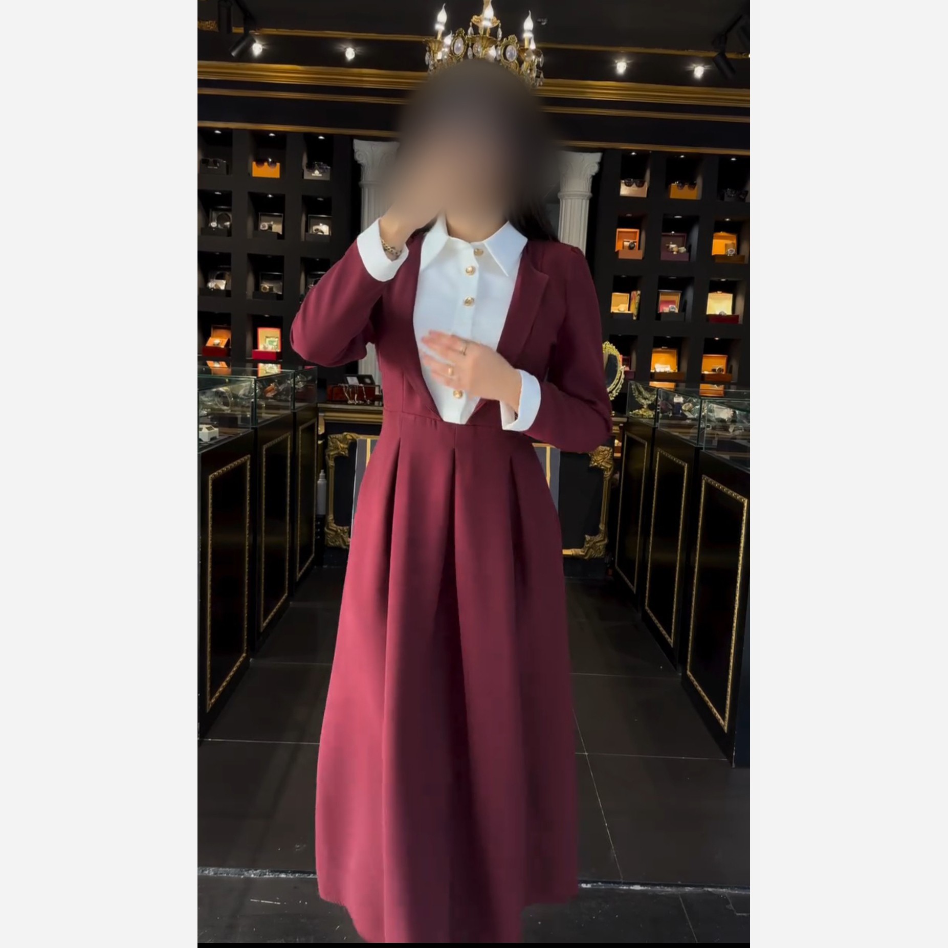 پیراهن مجلسی پریوش